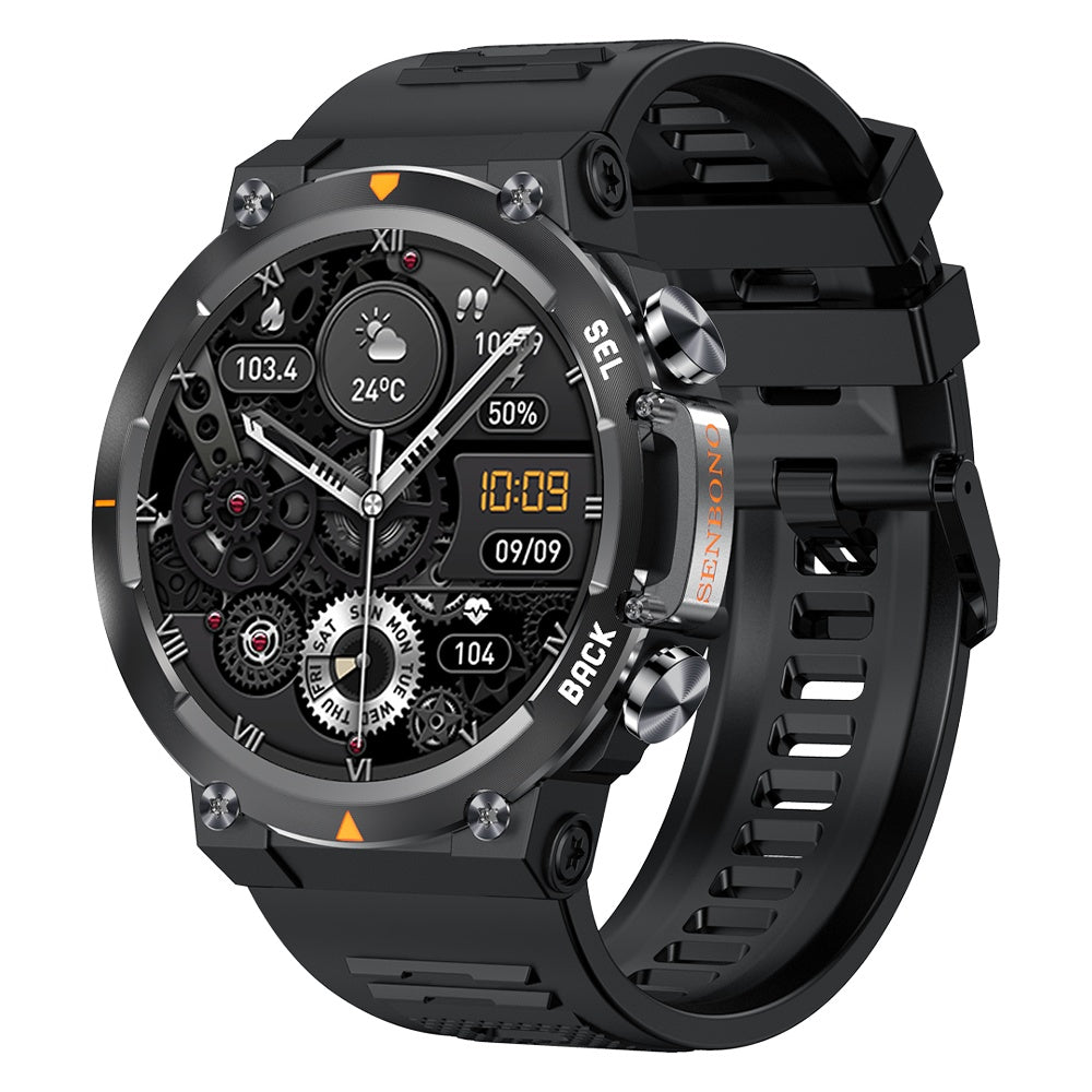 Men Smartwatch AMOLED1.43inch Big Screen BT Calls Gesture Control AI Voice Sports Smart Watch Men
